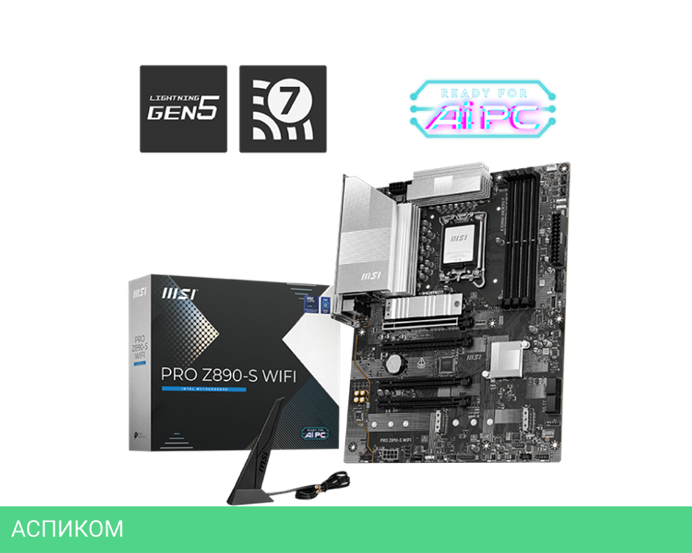 Материнская плата MSI Pro Z890-S WIFI