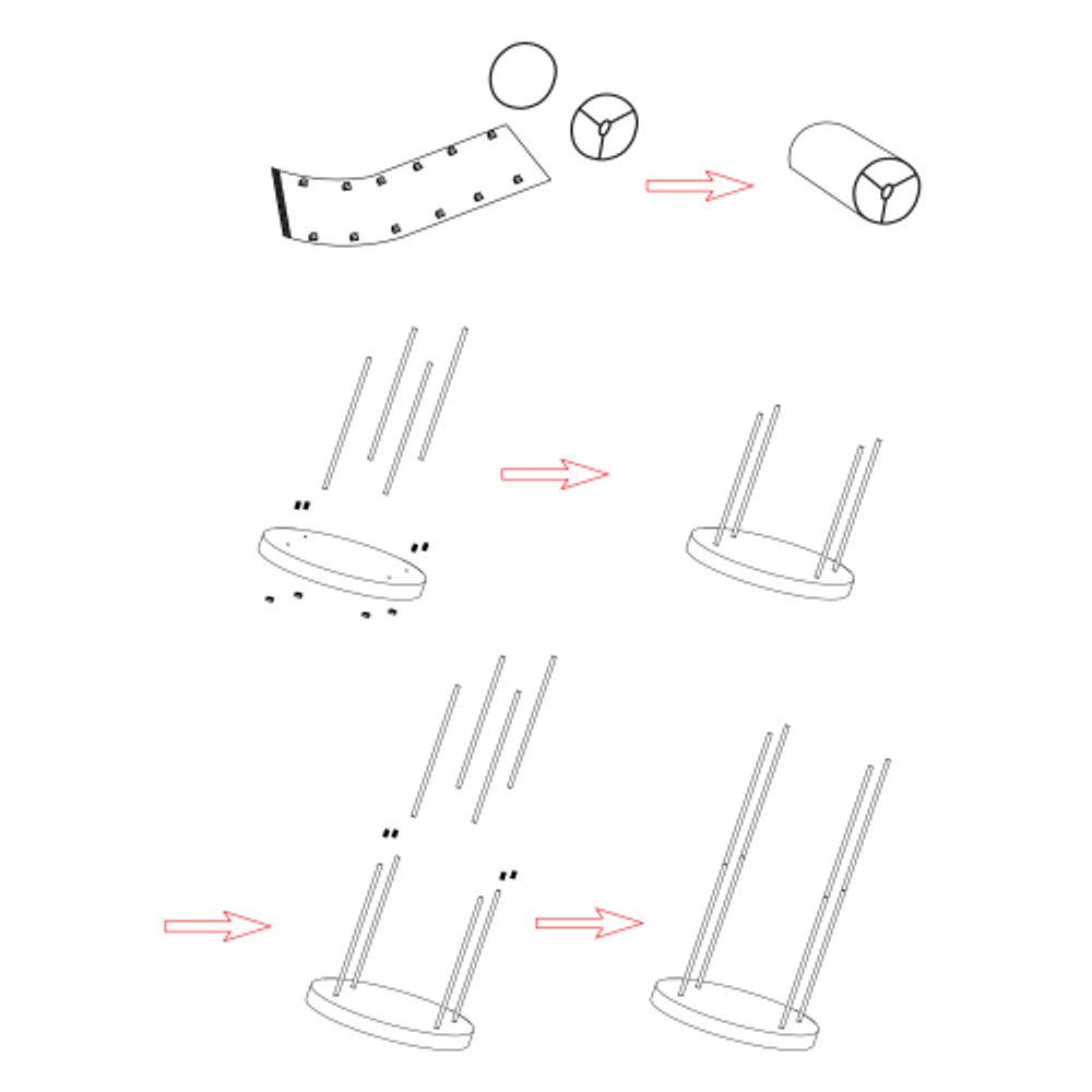 Торшер светильник Rivoli Bianca D7041-502 1 * Е27 60 Вт классика