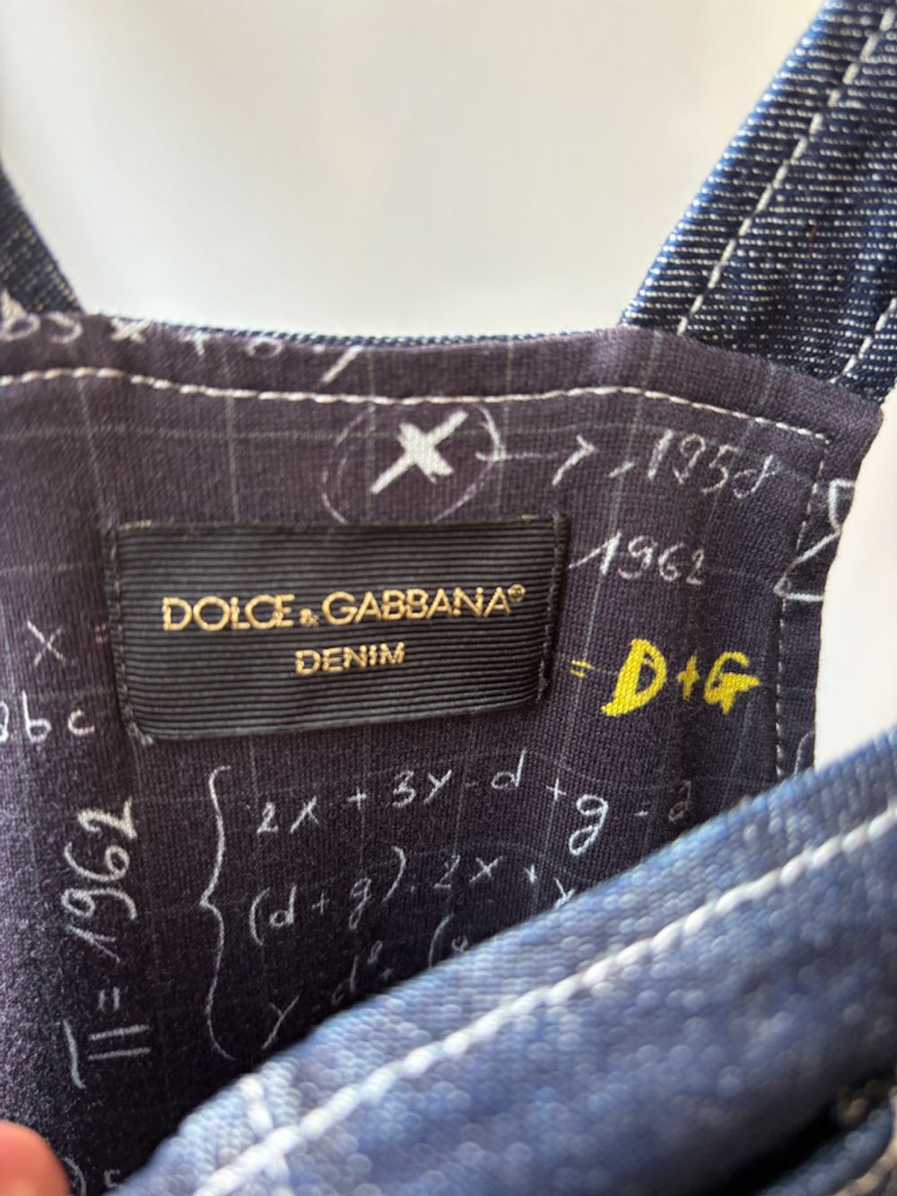 Джинсовый сарафан Dolce & Gabbana, 110