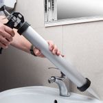 886485 Пистолет для герметика, 750 мл, "закрытый", алюминиевый корпус, круглый шток 8 мм  Sparta