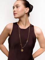 Колье "Balance coin" Bicolor