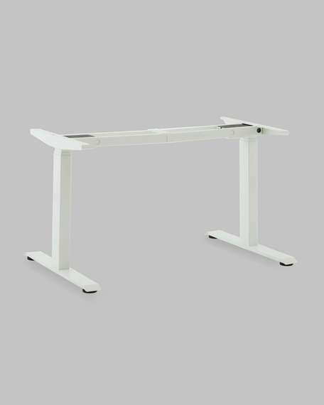 Подстолье для стола с электроприводом и регулировкой высоты, 2 мотора, память 4 уровня высоты, белый