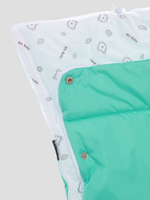 27/5 Конверт для новорожденного "Dreams" мята/белый