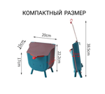 Контейнер PiterMarket, для авто, при укачивании, силикон, водонепроницаемый, 1 отделение