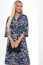 Платье "Кэсси" (лео/синее) П9059 LT Collection