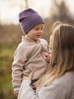 Флисовая шапка Mjölk Mauve Brown