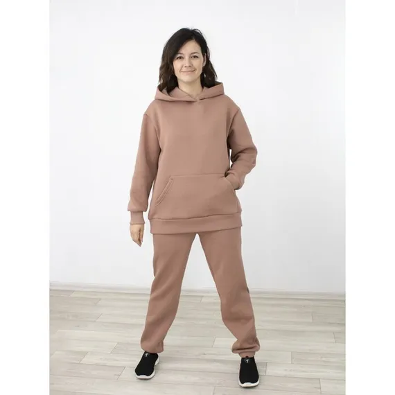 Брюки унисекс, размер 40-42, цвет мускатный орех