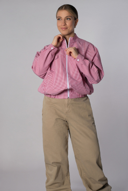 Жакет женский 4282АП, красный #381Кр044282АП