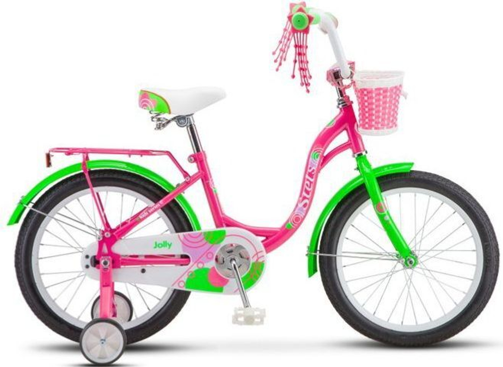 Велосипед 18" Stels Jolly  V010 / пурпурно зеленый