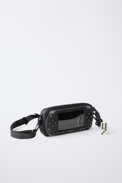 ZARA СУМКА ЧЕРЕЗ ПЛЕЧО PSP™, ЧЕРНЫЙ