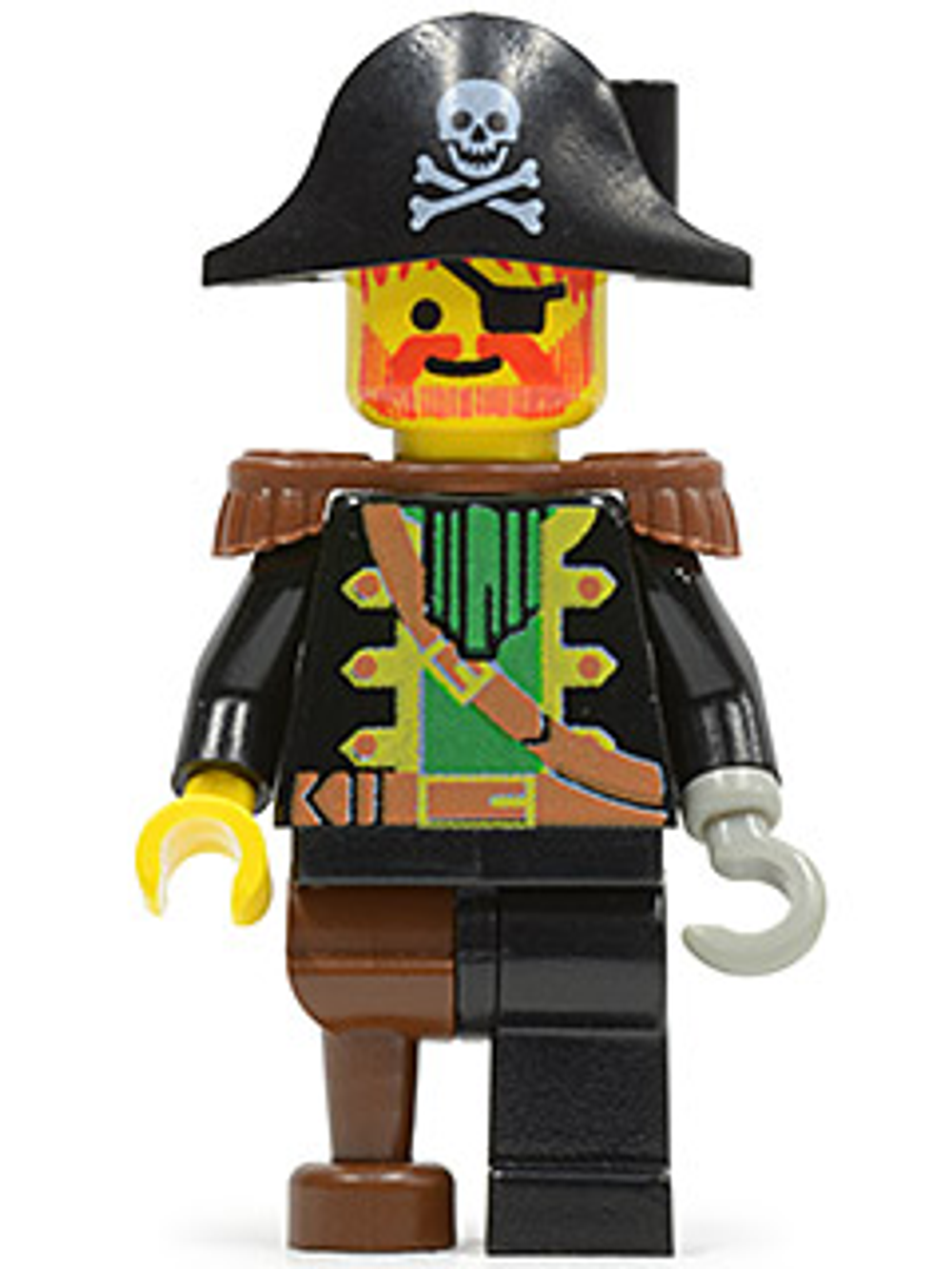 Минифигурка LEGO pi055 Капитан Красная Борода