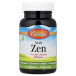 Carlson, Totally Zen с ГАМК, L-теанином и витаминами группы B, 30 капсул