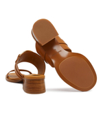 Кожаные шлепанцы See By Chlo\u00e9 - светло-коричневый(SB42082A 19003)