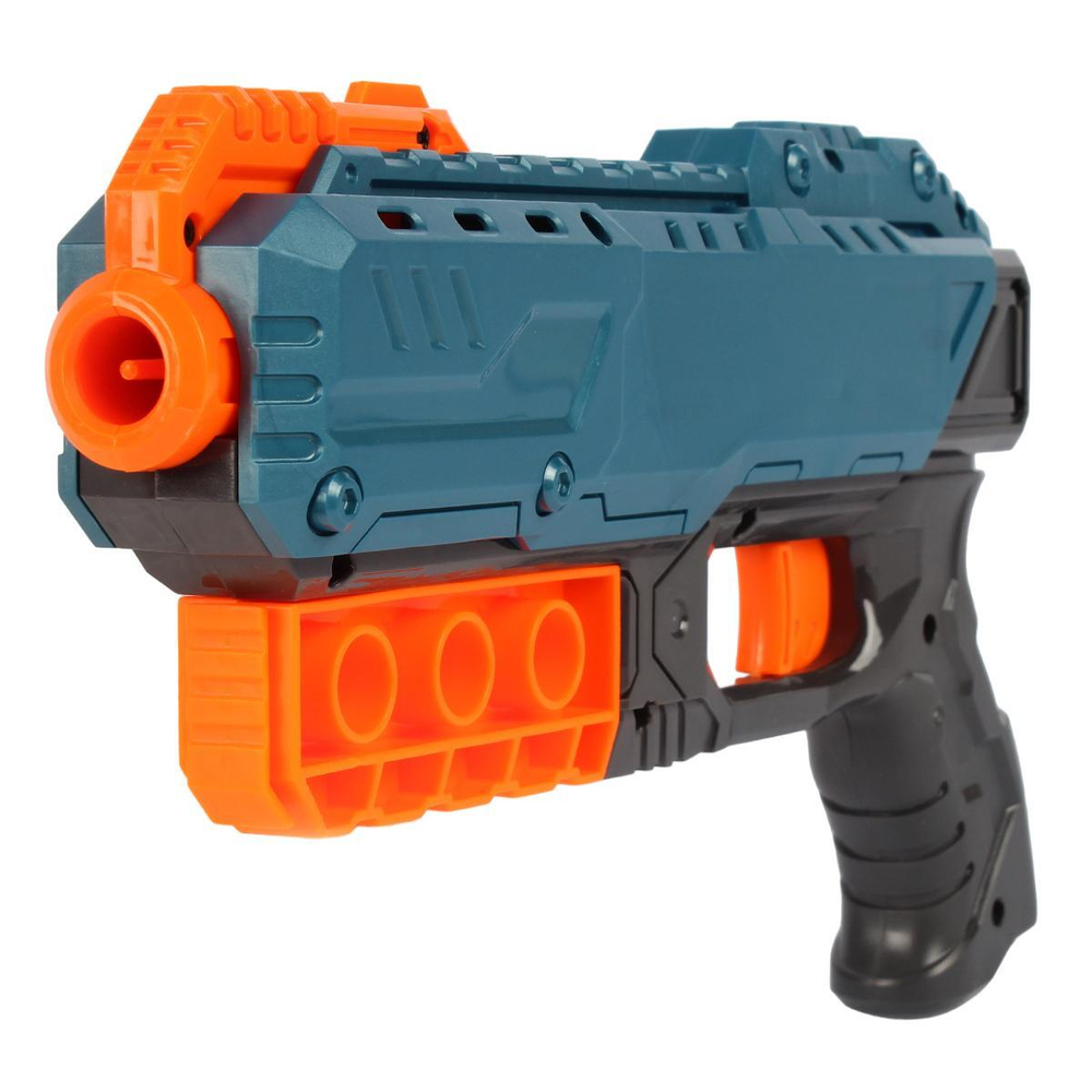 Пистолет с мягк.пулями, коробка BT303