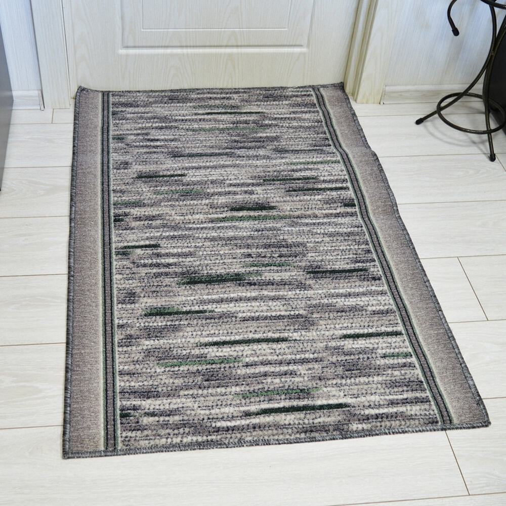 Коврик 80*120см Люксор Люкс Принт ворс 3мм, зеленый в ассортименте