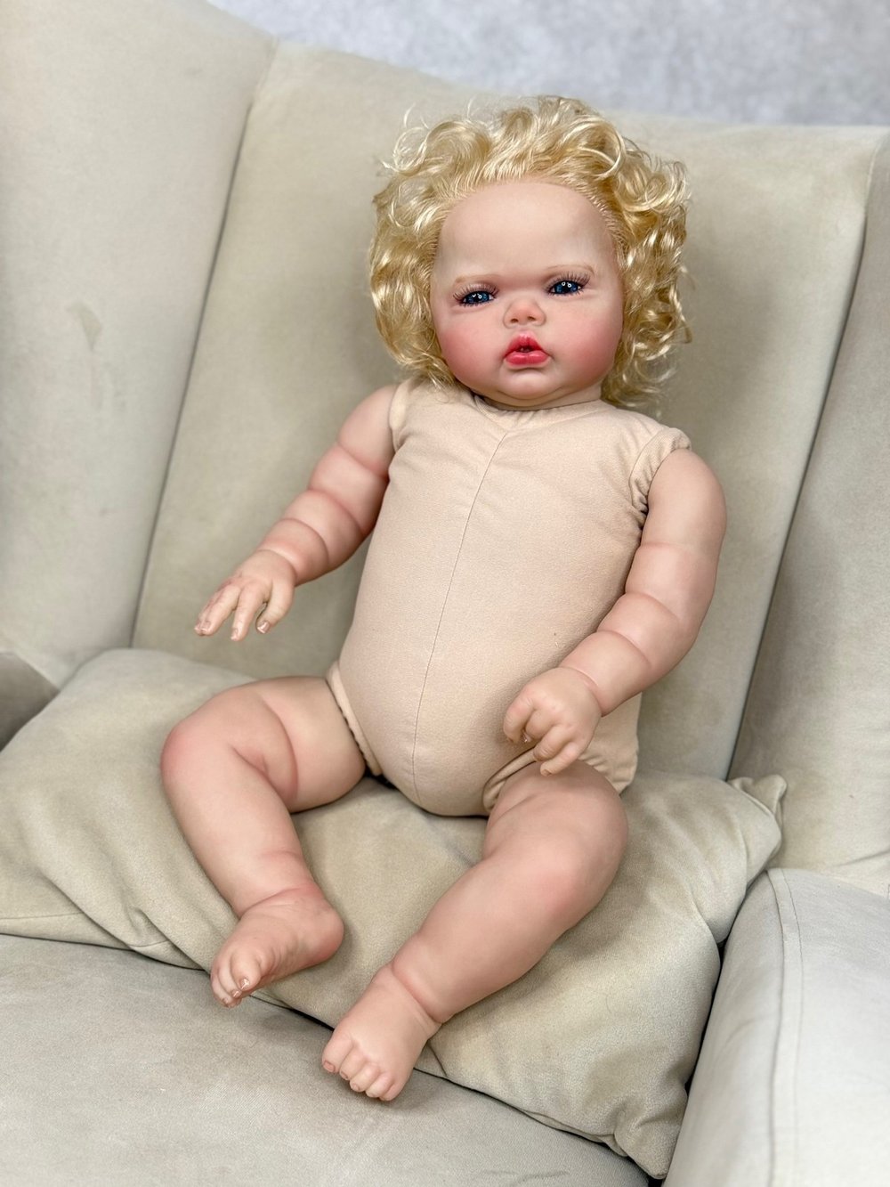 Кукла Реборн мягконабивная 60см (FA-943)