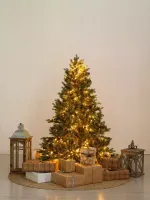 ель световая ГРАЦИО с встроенной гирляндой (литая+пвх)