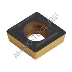 Пластина твердосплавная ISO CCMT060204-PMA ACP20E AHNO по стали, получистовая