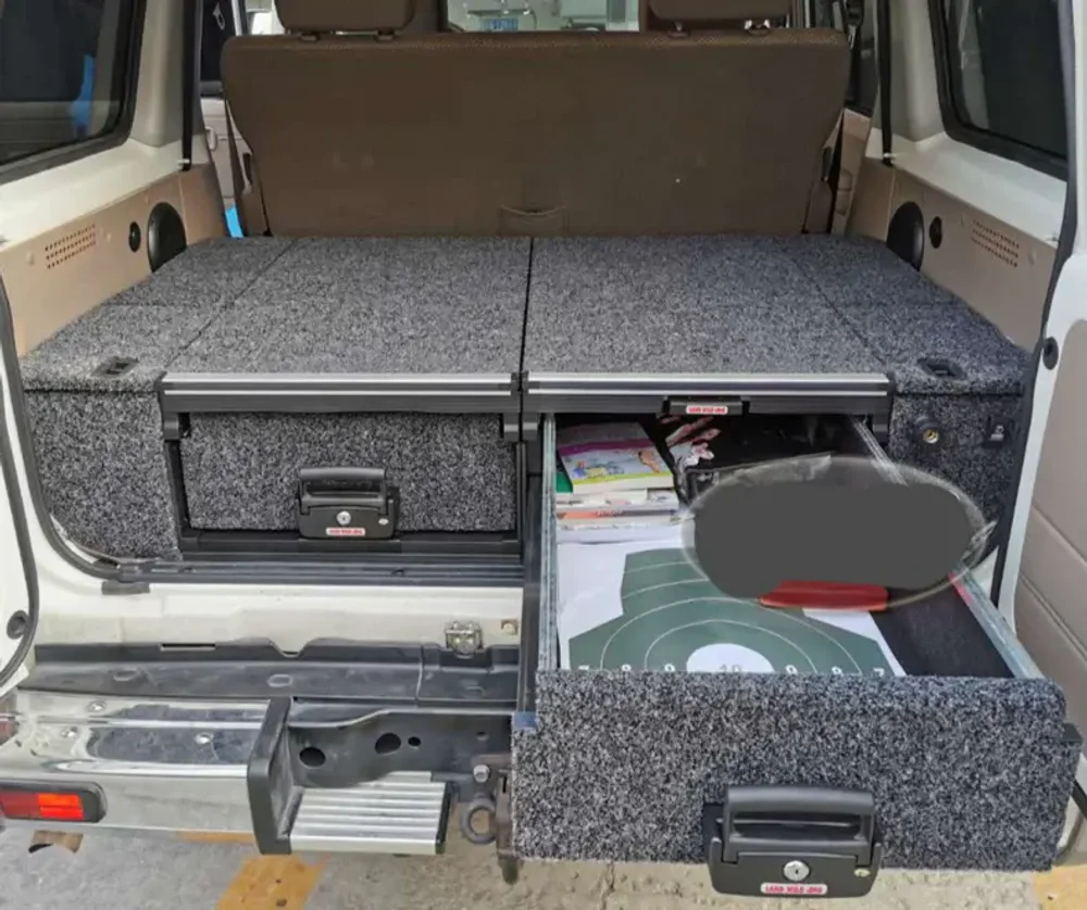 Системы выдвижных ящиков для кухни в Land Cruiser 71 (LC 71) от Forza Performance Тойота Крузак Крузер