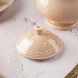 Сахарница 220 мл d 9,5 см h10 см Aristocrat Peach Tea Noble [1]