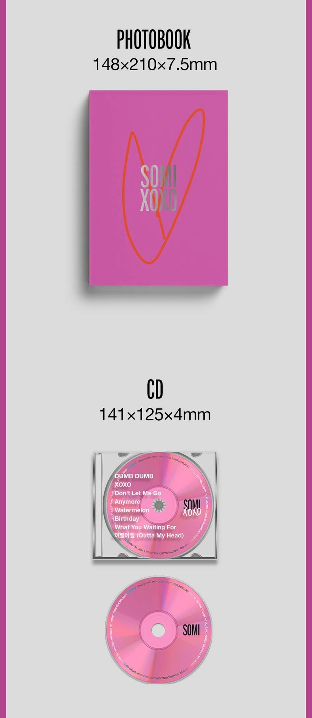 Альбом JEON SOMI - THE FIRST ALBUM [XOXO]