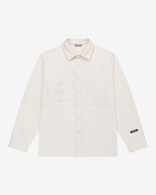 Рубашка Ymkashix Velvet Button белая