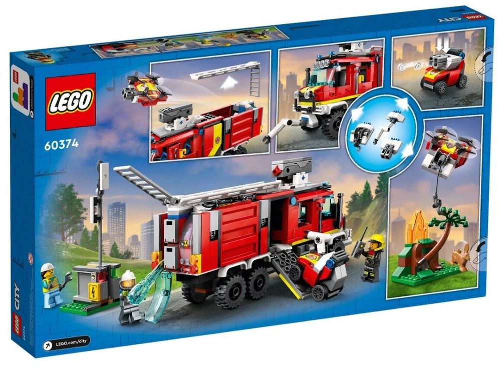 Конструктор LEGO City 60374 Пожарная машина