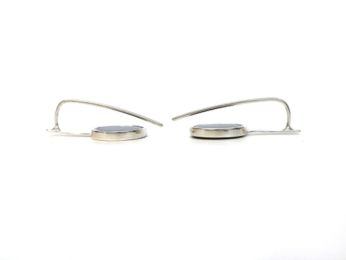 Серьги с натуральным янтарем. Калининградские серьги с натуральными камнями