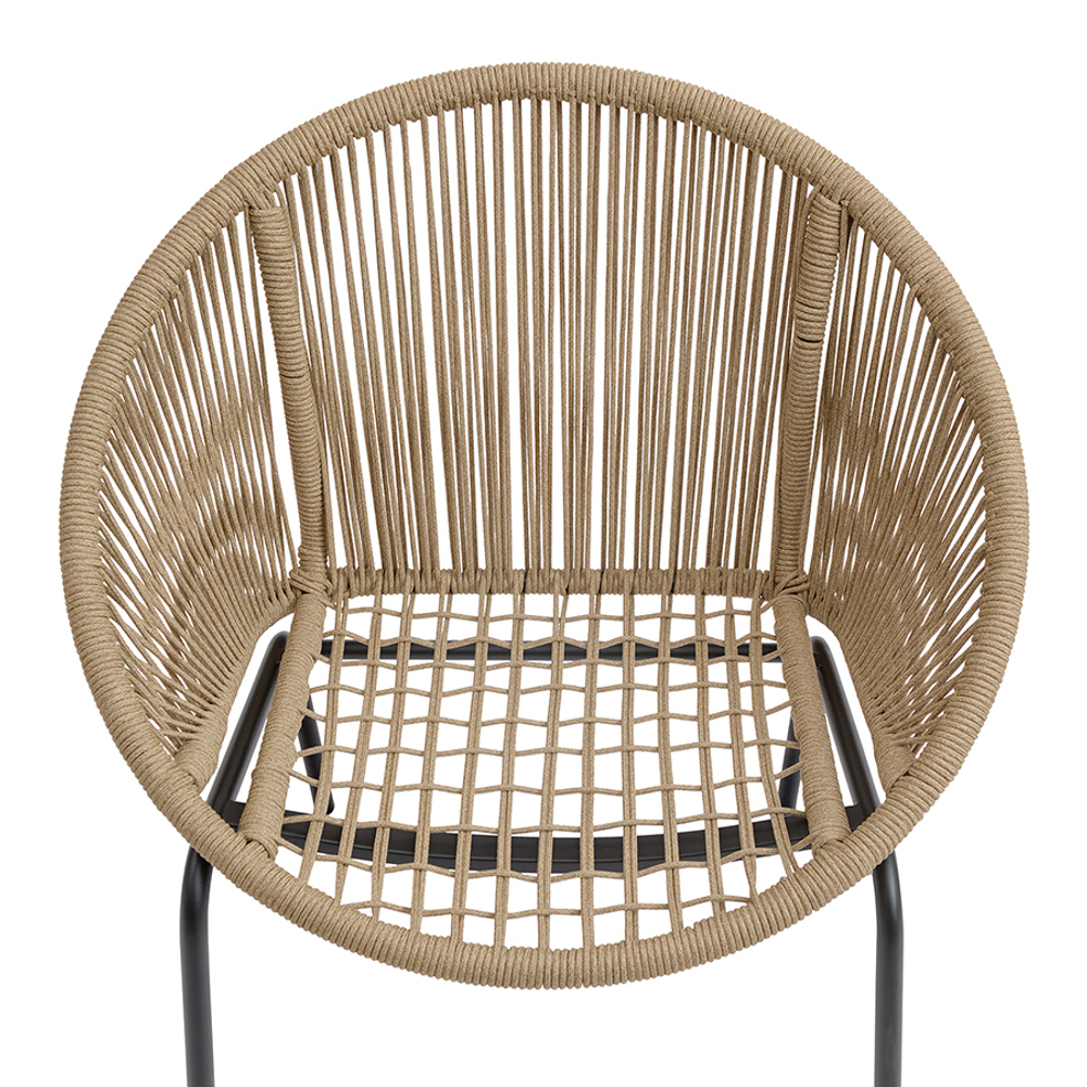 Кресло marianne, коричневое