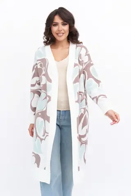 Кардиган Д 3443/молочный