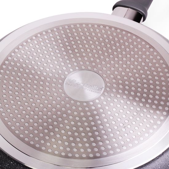 Сковорода 30 см. из литого алюминия Kamille KM 4291GR с мраморным покрытием