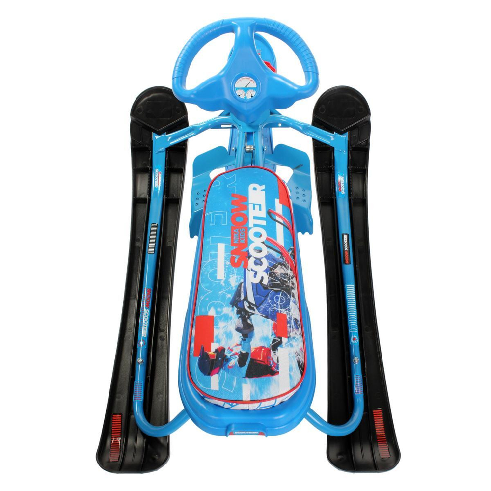 Снегокат "Ника кросс" СНК/Г с гонщиком