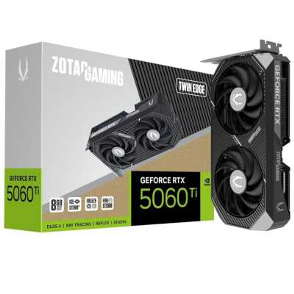 Видеокарта Zotac nVidia GeForce RTX 5060 Ti Twin Edge 8Gb ZT-B50610E-10M