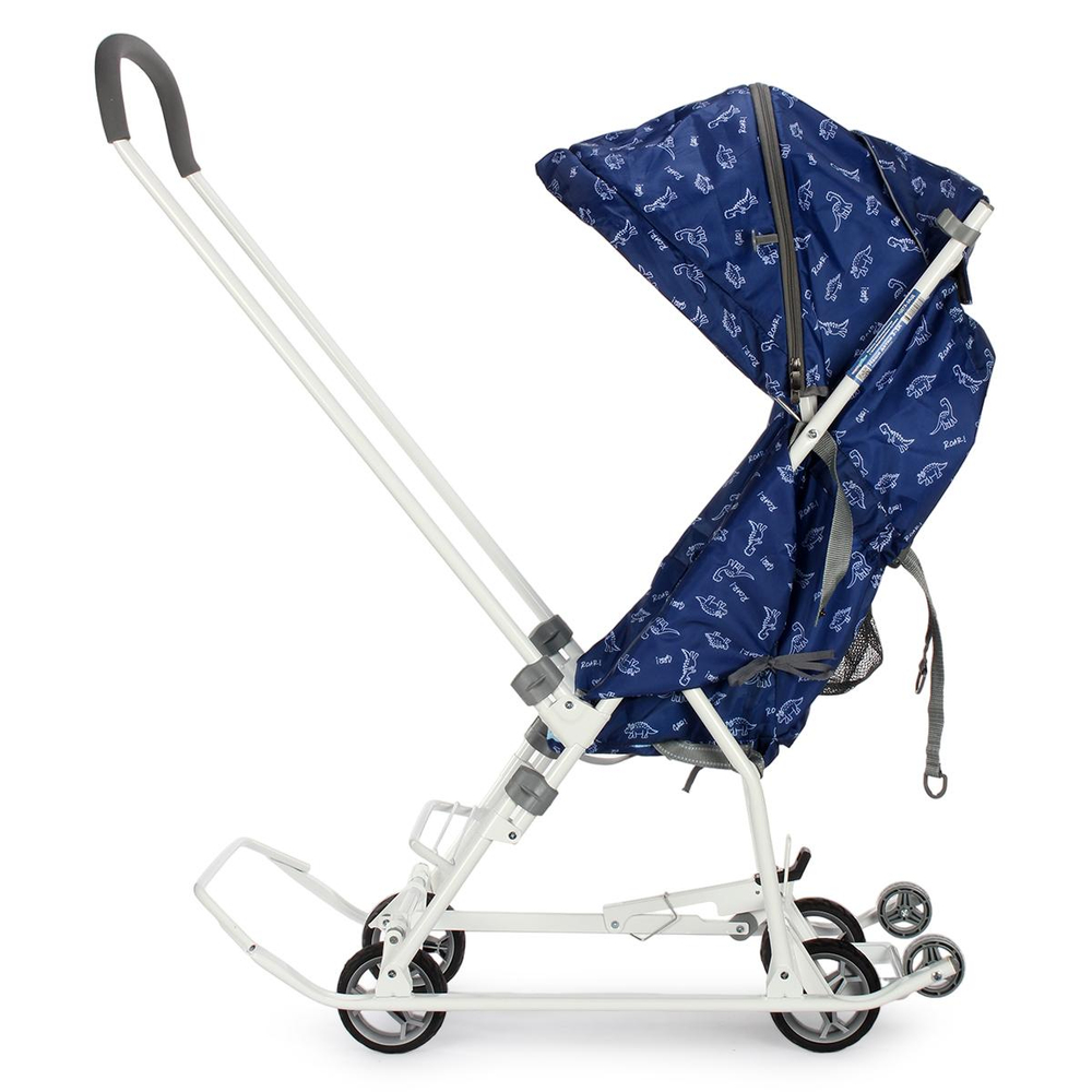 Санки-коляска "Наши Детки 3-1К" с динозавриками