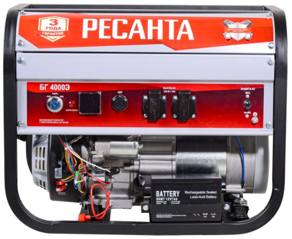 Генератор бензиновый Ресанта БГ 4000 Э