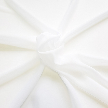 Креп шифон белый оптом. Ш-280 см. Китай