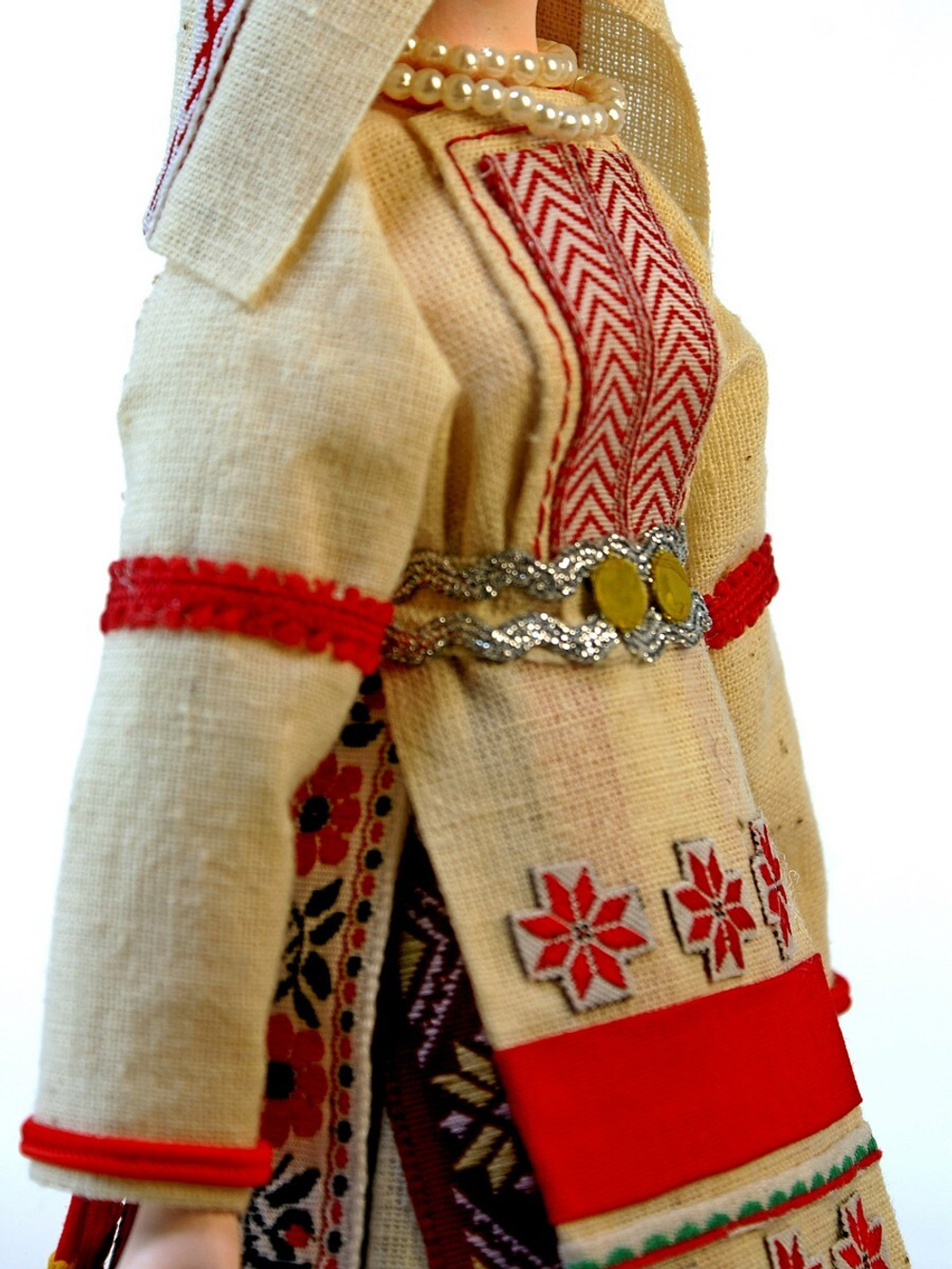 Кукла коллекционная в женском костюме, Ижора