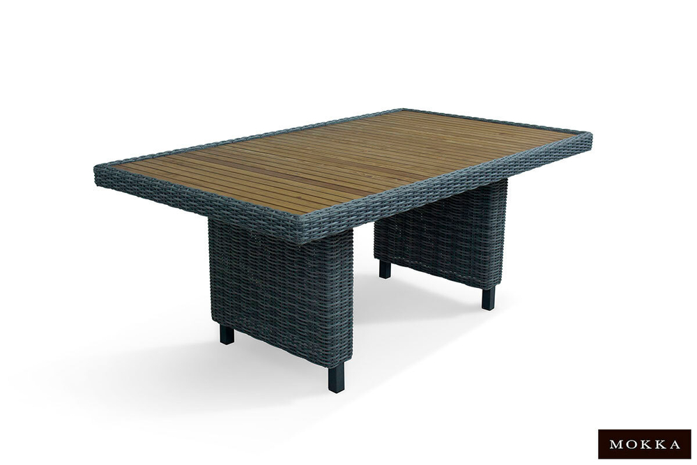 Комплект плетеной мебели MOKKA BELLA малый, серый