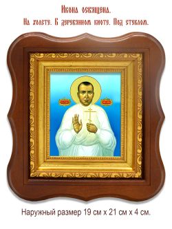 Иоанн Демидов мученик. Икона на холсте.