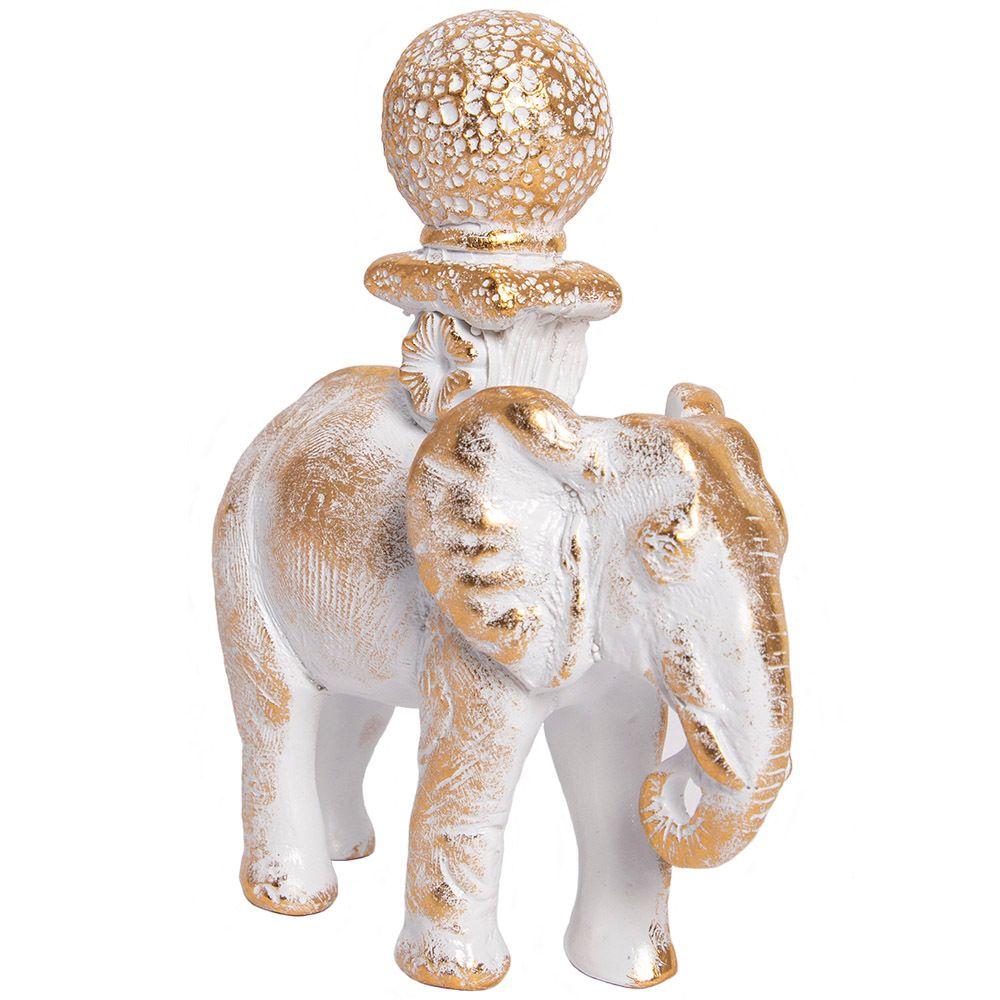 Статуэтка Слон Спайс Белый