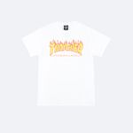 Футболка Thrasher Flame Logo (white)