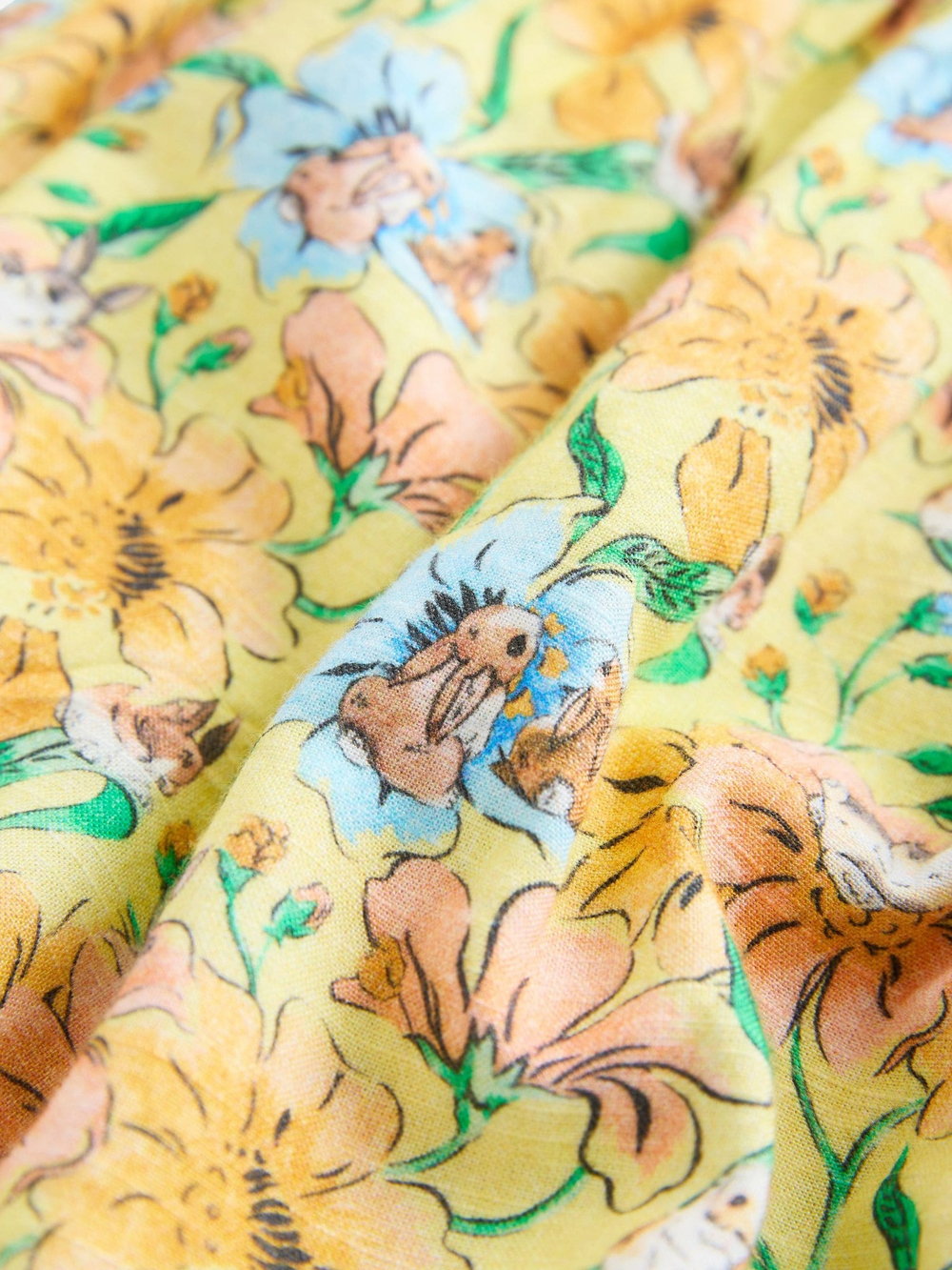 Платье для девочки Next E76-361, Желтый