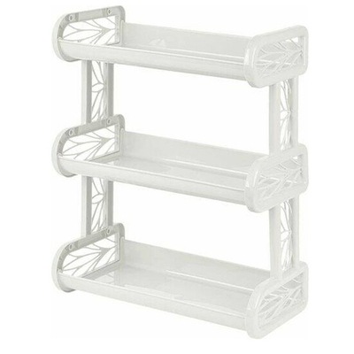 Полка 3-х ярусная навесная "Keeplex Regular", 32,4*17*41,8см, белое облако