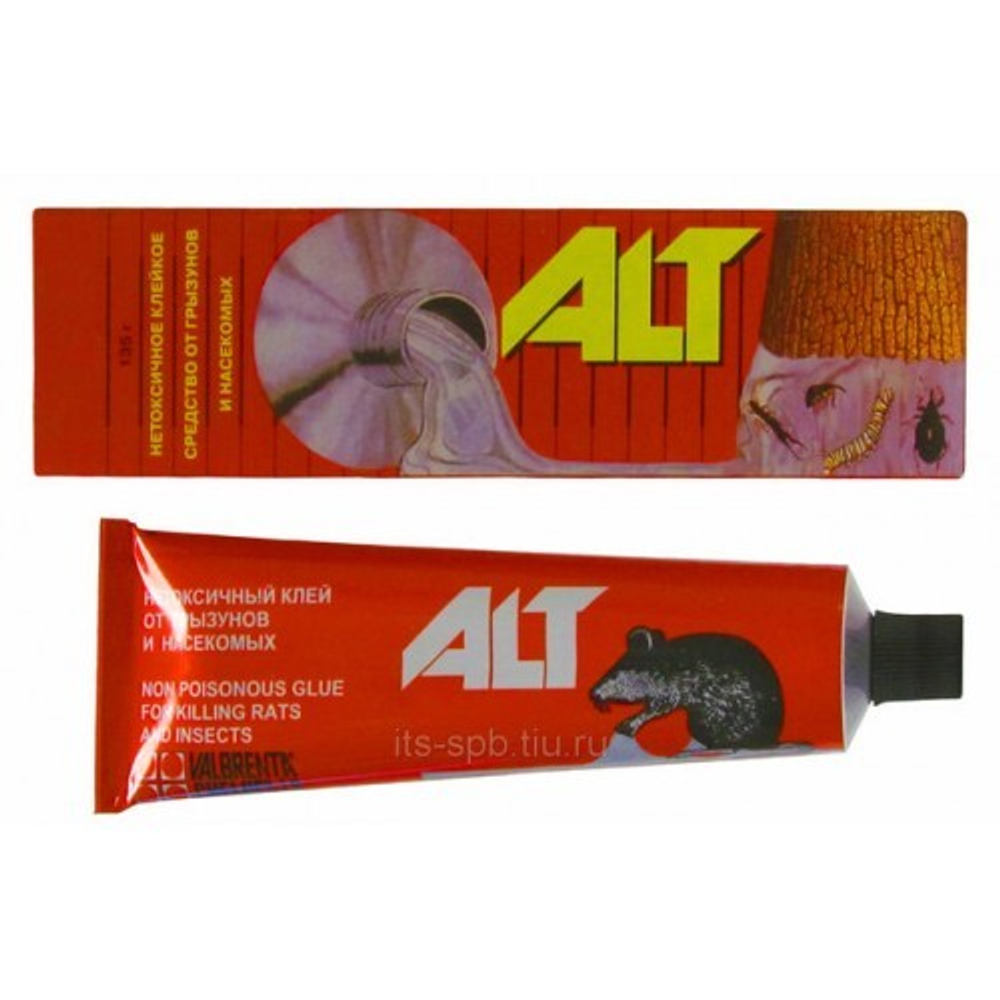 Клей от грызунов и насекомых ALT, 135г (50шт)