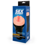 Нежный мастурбатор-вагина в колбе Bior Toys Sex Expert SEM-55233