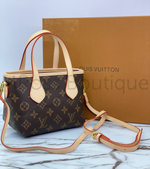 Сумка Neverfull mini, кошелек, брелок Louis Vuitton