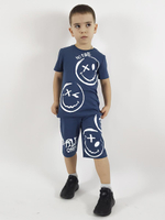 01-123-5 Комплект фуфайка+шорты для мальчика Luneva