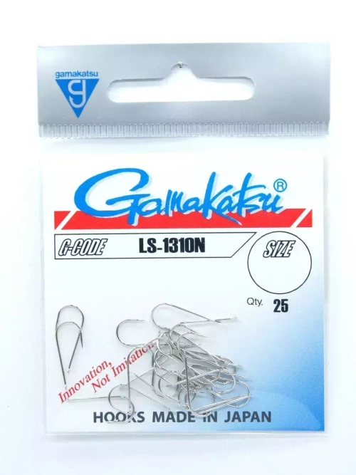 Крючок Gamakatsu Hook LS-1310N Nickel №20