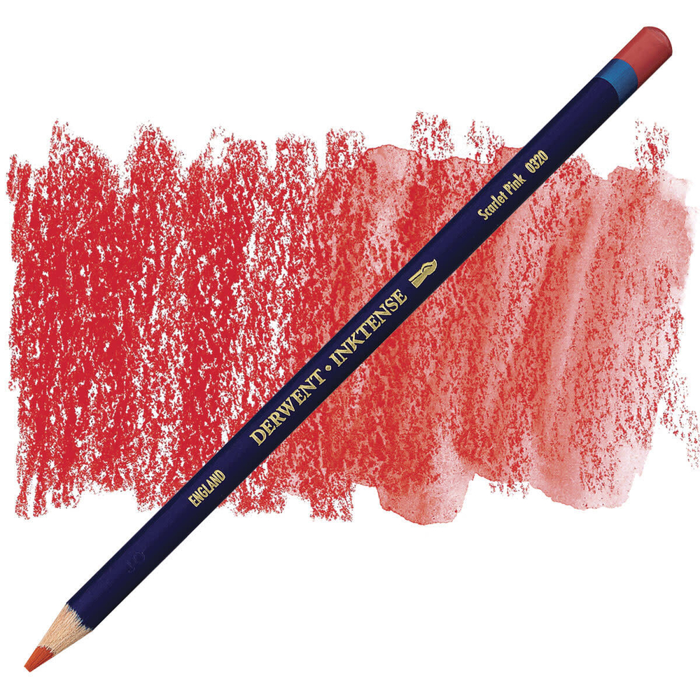 Derwent Inktense. 0320 Scarlet Pink