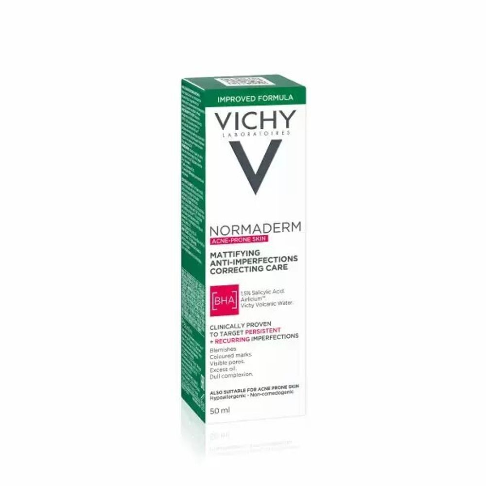 Vichy Normaderm Mattifyng anti-imperfections correcting care Матирующий уход против несовершенств, 50 мл